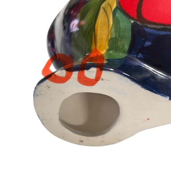 TUROV California Ceramics Hand Painted Pig Figure Statue Kitchen Home Decor - Picture 11 of 12